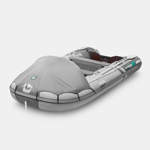 Надувная лодка GLADIATOR C420AL светло-темносерый