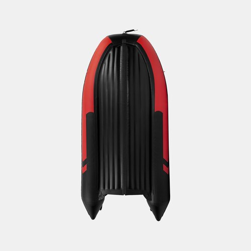 Надувная лодка GLADIATOR E380PRO красно-черный