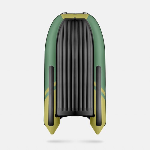 Надувная лодка GLADIATOR E420S зелено-оливковый