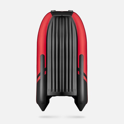 Надувная лодка GLADIATOR E450S красно-черный