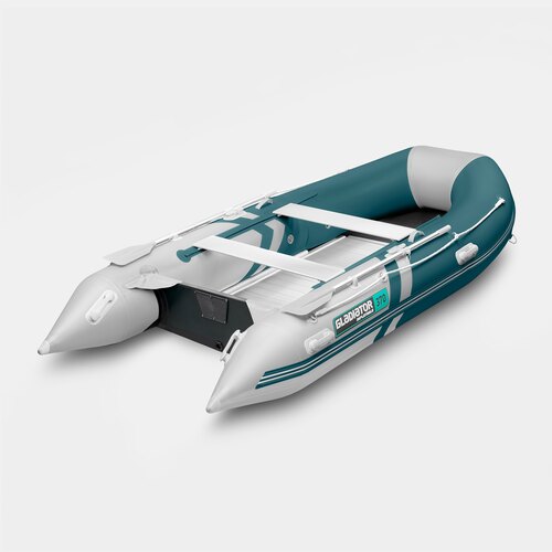 Надувная лодка GLADIATOR B370AL морской зеленый-белый