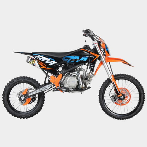 Питбайк Regulmoto SPITFIRE PRO 19/16, 140cc (Черный/ оранжевый, , 204813-1)