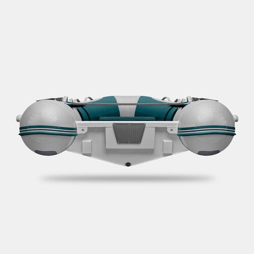 Надувная лодка RIB GLADIATOR AL 420 морской зеленый-белый (СПб)