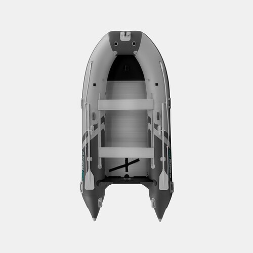 Надувная лодка GLADIATOR C370AL светло-темносерый