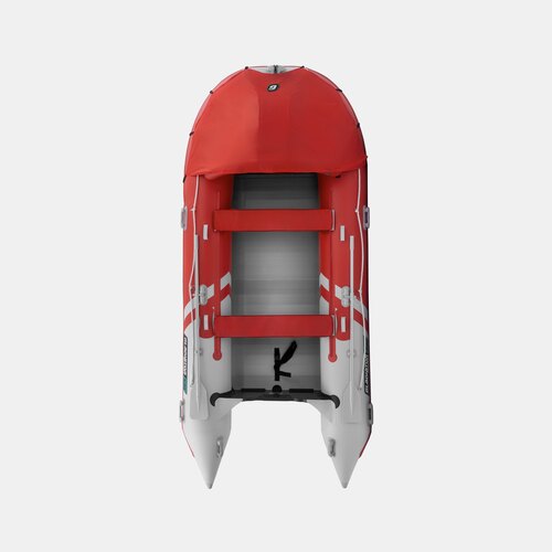 Надувная лодка GLADIATOR C420AL красно-белый
