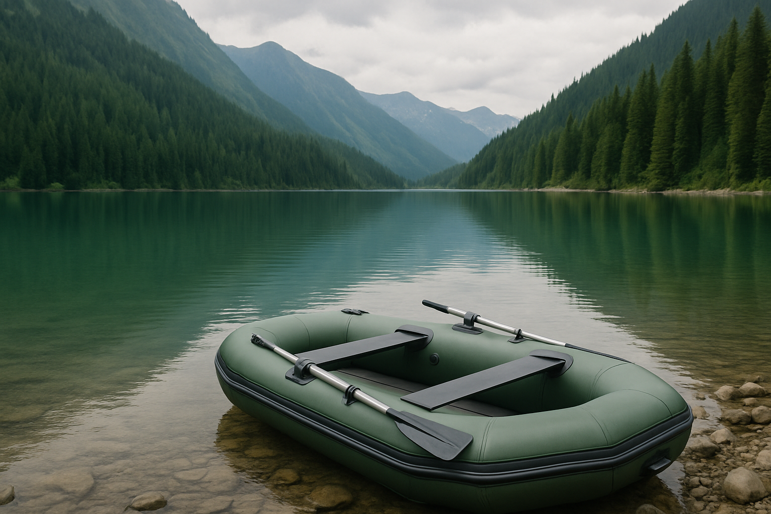 Советы по выбору ПВХ-лодки для горных озёр